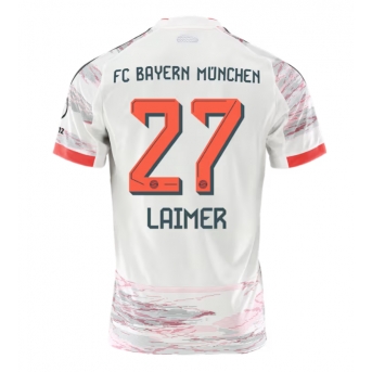Billige Fotballdrakt Bayern Munich Konrad Laimer #27 Replika Bortedrakt 2025-26 Kortermet